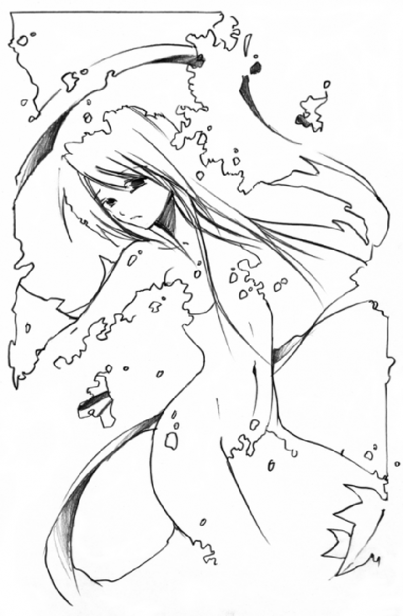 Yumiko in the forest