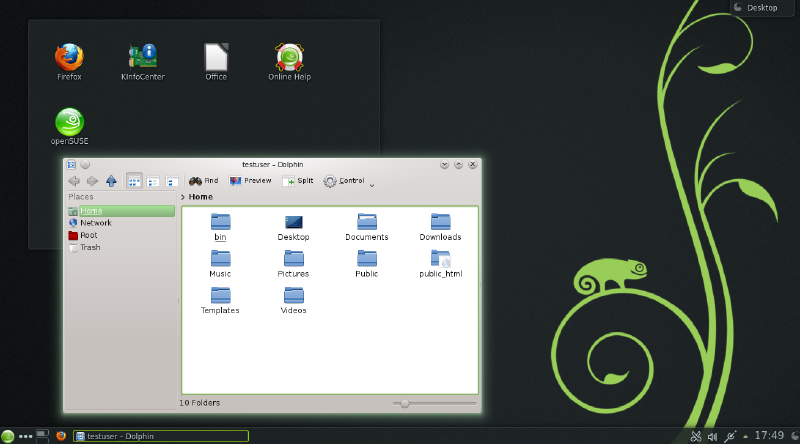 KDE Plasma Workspaces 4.10.2 and Dolphin