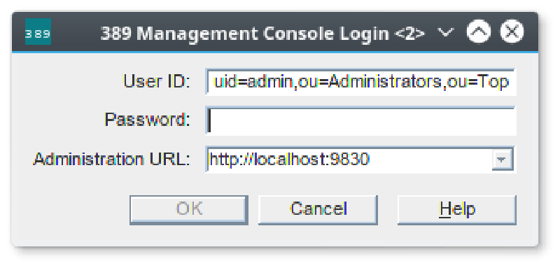389-console working